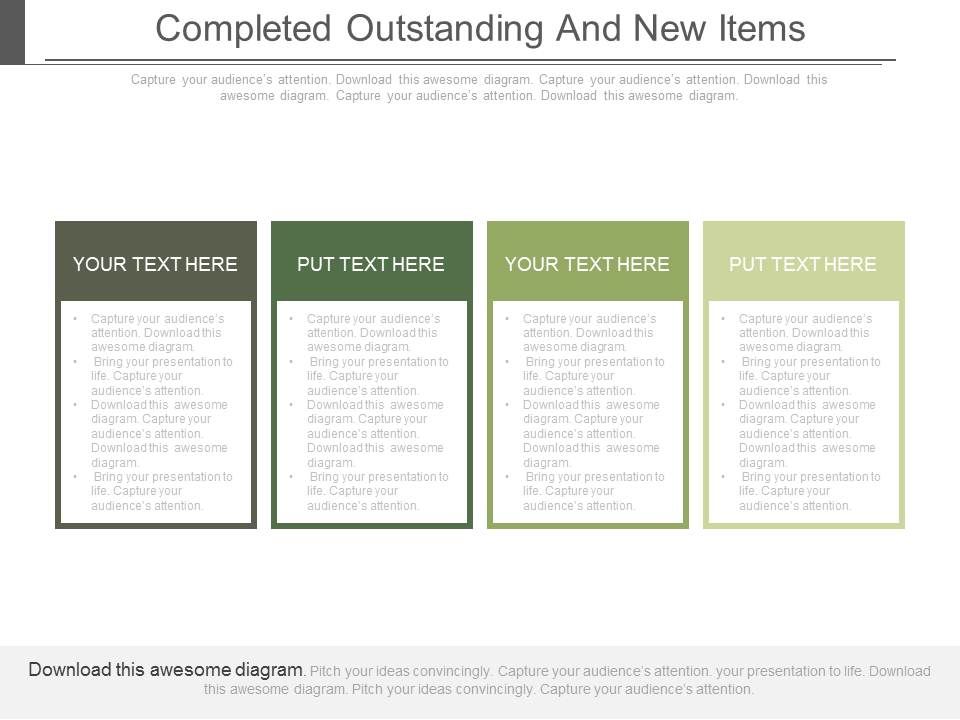 Completed_Outstanding_And_New_Items_Ppt_Slides_1.jpg
