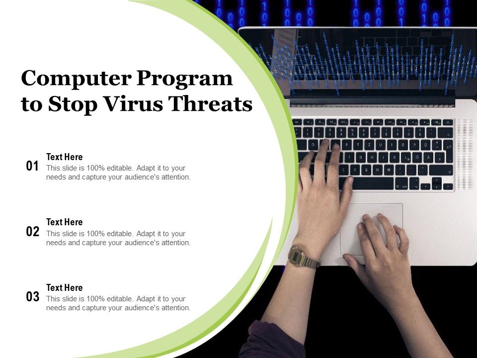 Computer_Program_To_Stop_Virus_Threats_Ppt_PowerPoint_Presentation_Portfolio_Information_PDF_Slide_1.jpg