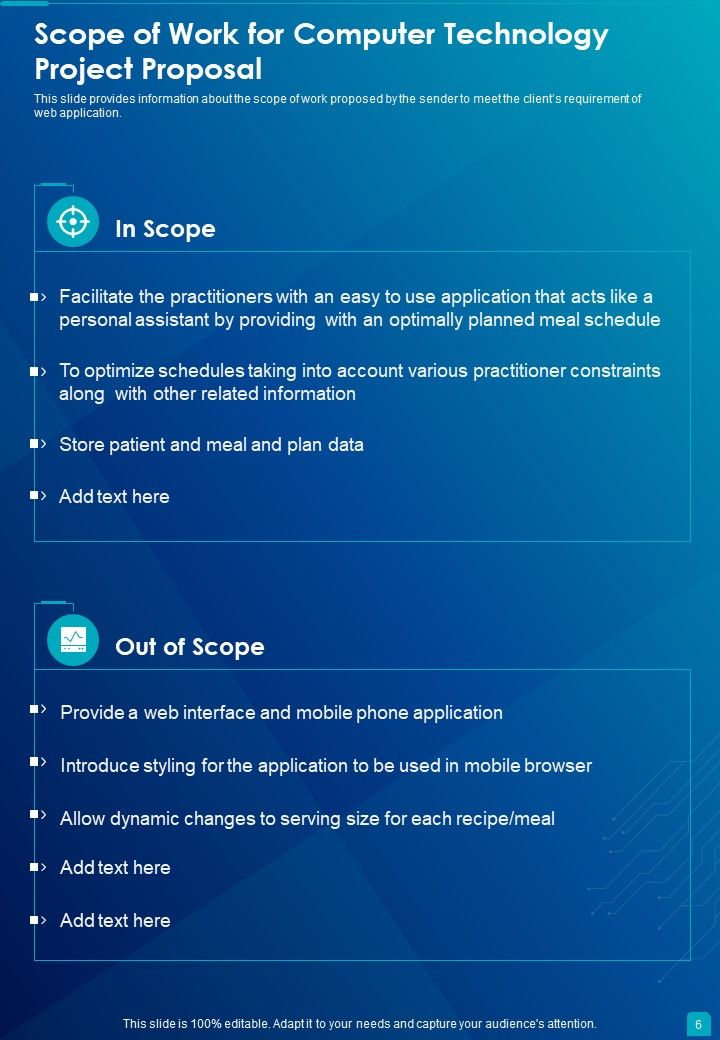 Computer Technology Project Proposal Example Document Report Doc Pdf Ppt