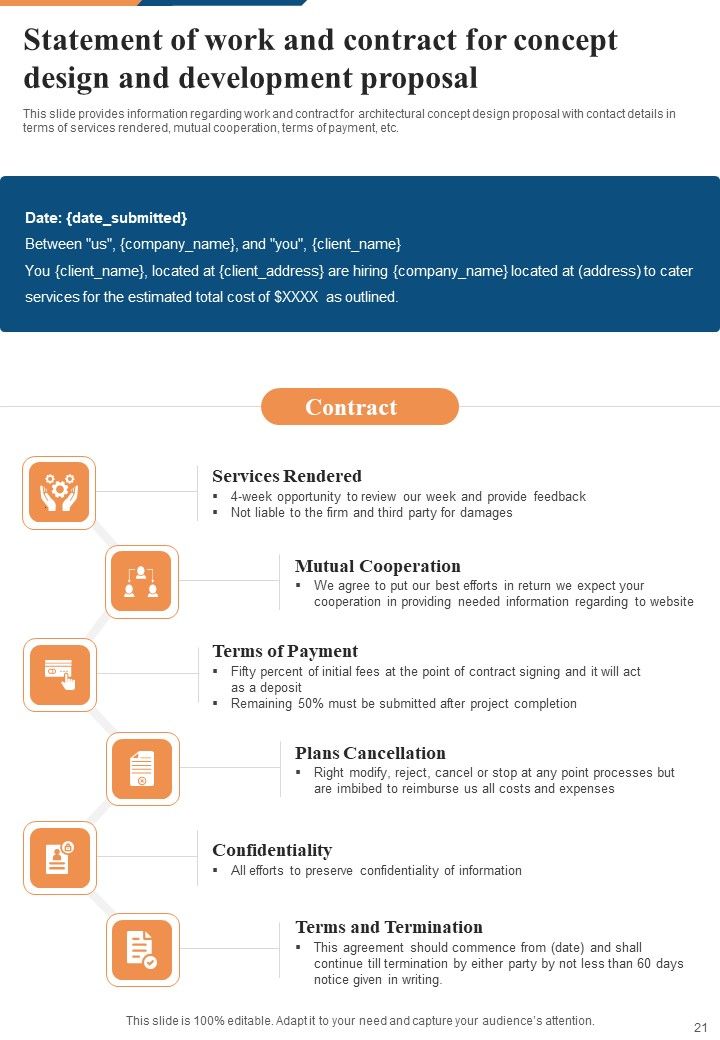 Concept Design And Development Proposal Example Document Report Doc Pdf Ppt