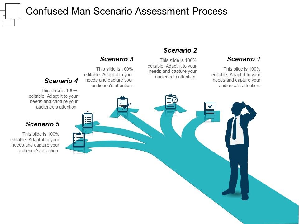 Confused_Man_Scenario_Assessment_Process_Ppt_PowerPoint_Presentation_Ideas_Example_Topics_PDF_Slide_1.jpg