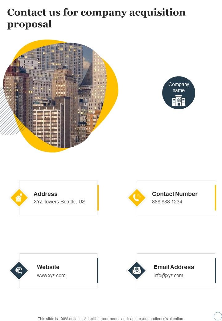 Contact_Us_For_Company_Acquisition_Proposal_One_Pager_Sample_Example_Document_Slide_1.jpg