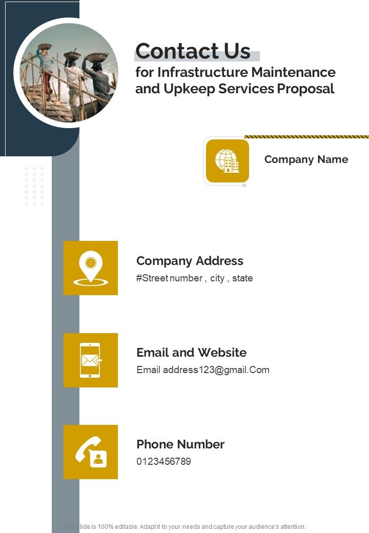 Contact_Us_Infrastructure_Maintenance_Upkeep_Services_Proposal_One_Pager_Sample_Example_Document_Slide_1.jpg