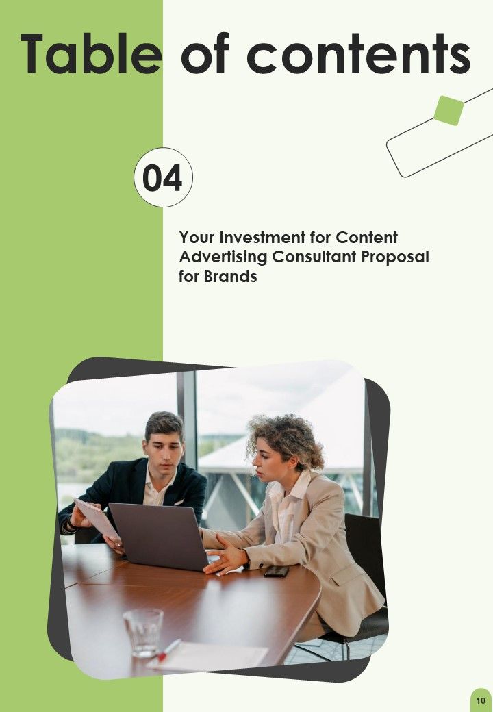 Content Advertising Consultant Proposal For Brands Example Document Report Doc Pdf Ppt