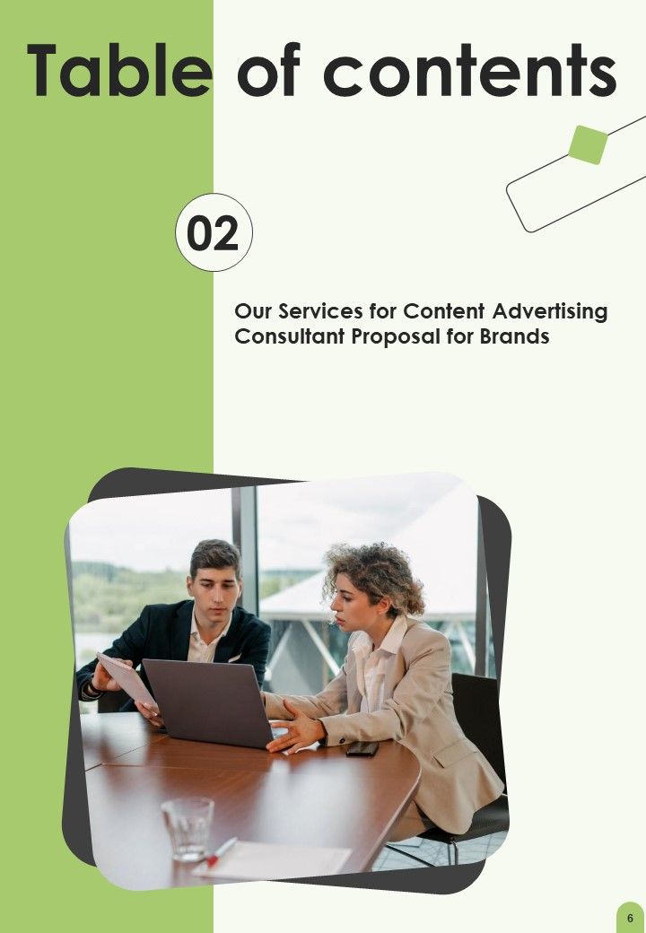 Content Advertising Consultant Proposal For Brands Example Document Report Doc Pdf Ppt