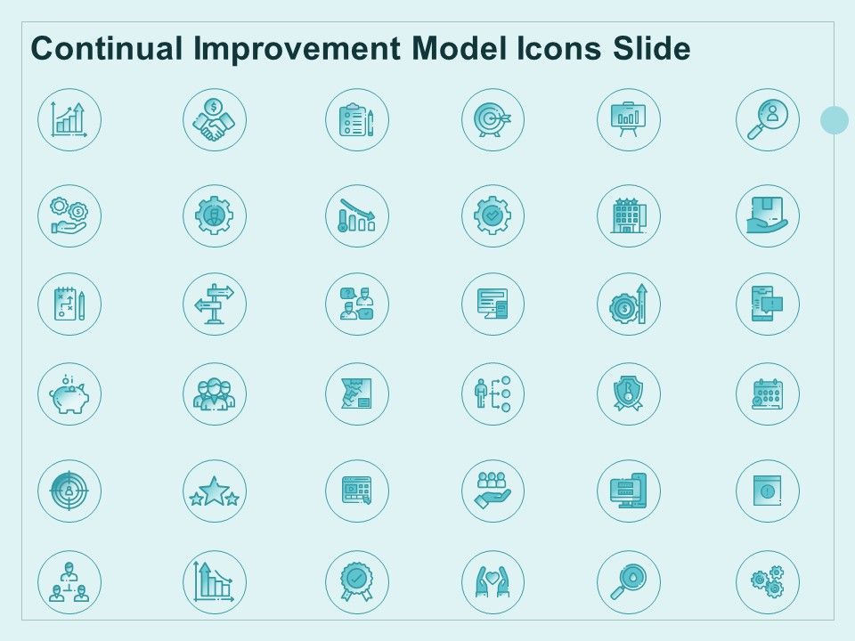 Continual_Improvement_Model_Icons_Slide_Ppt_Model_Smartart_PDF_Slide_1.jpg
