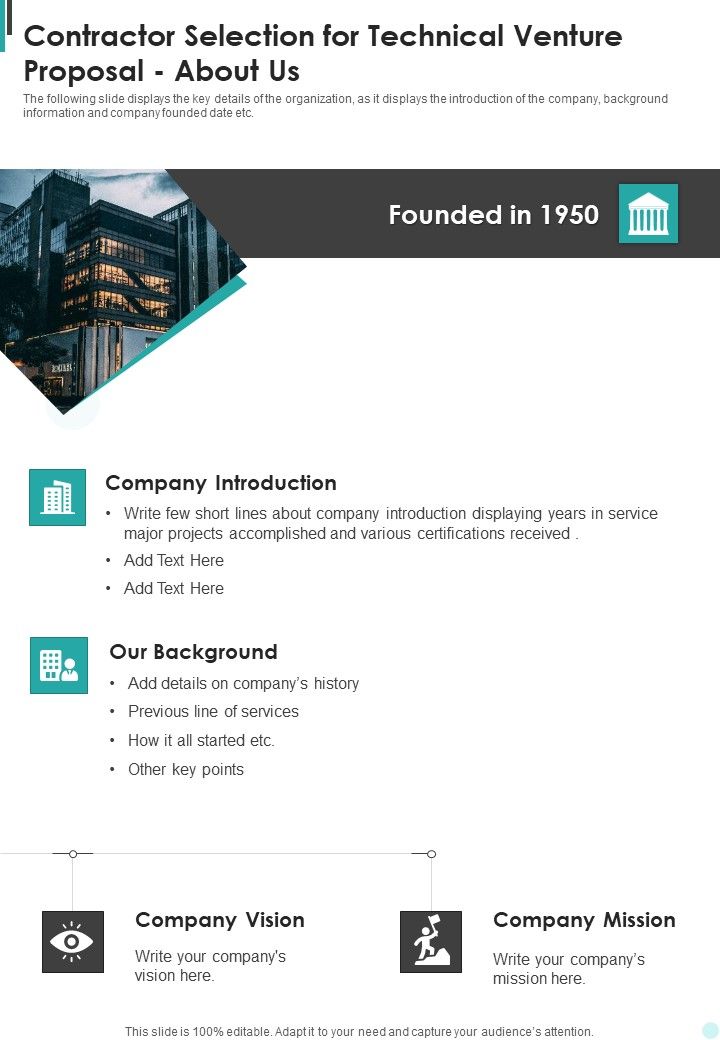 Contractor_Selection_For_Technical_Venture_Proposal_About_Us_One_Pager_Sample_Example_Document_Slide_1.jpg
