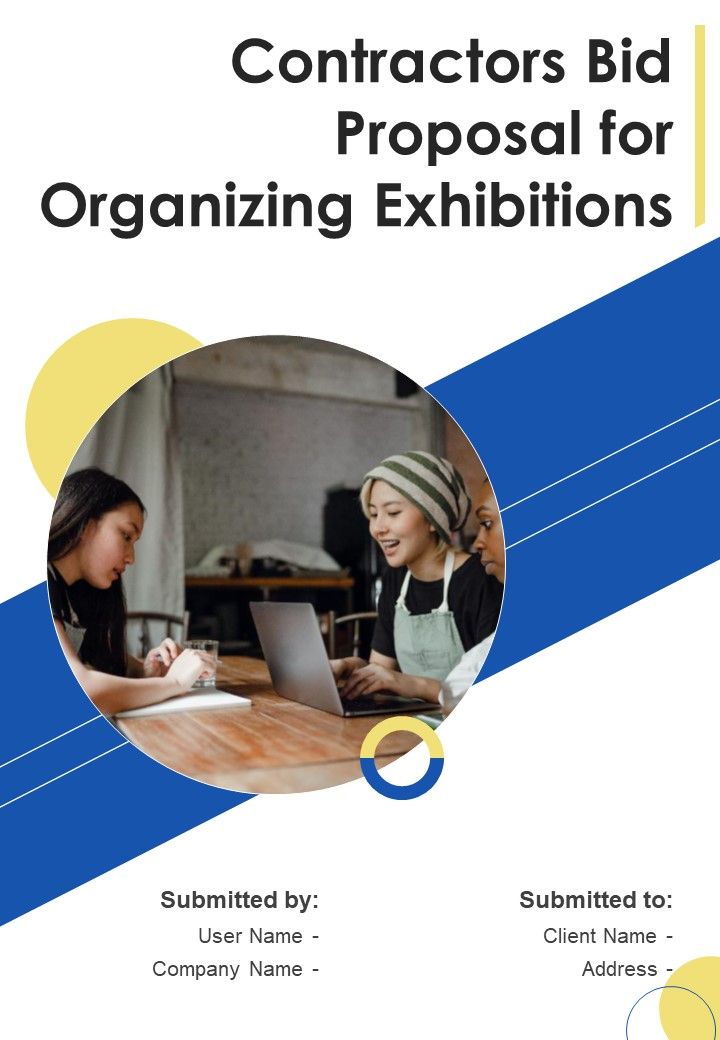 Contractors_Bid_Proposal_For_Organizing_Exhibitions_Example_Document_Report_Doc_Pdf_Ppt_Slide_1.jpg