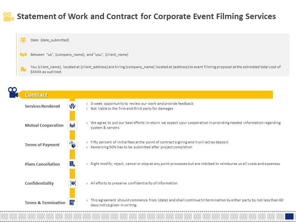 Corporate_Event_Filming_Statement_Of_Work_And_Contract_For_Corporate_Event_Filming_Services_Formats_PDF_Slide_1.jpg