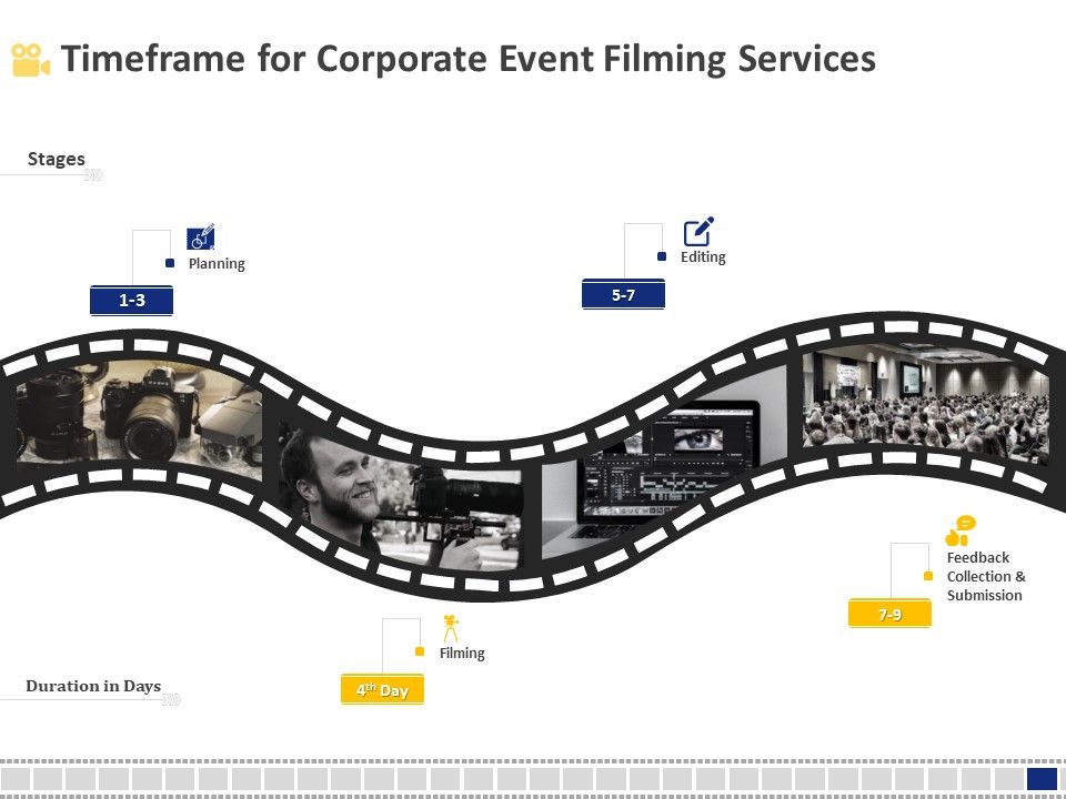 Corporate_Event_Filming_Timeframe_For_Corporate_Event_Filming_Services_Ppt_Gallery_Infographic_Template_PDF_Slide_1.jpg
