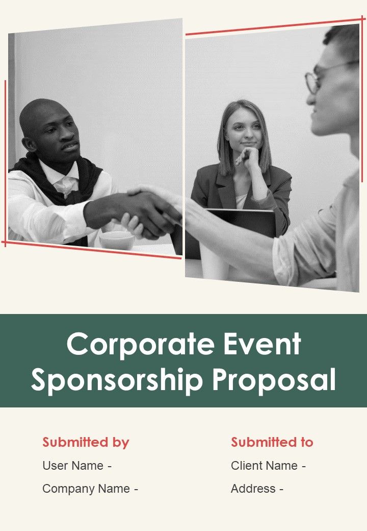Corporate Event Sponsorship Proposal Example Document Report Doc Pdf Ppt Slide01