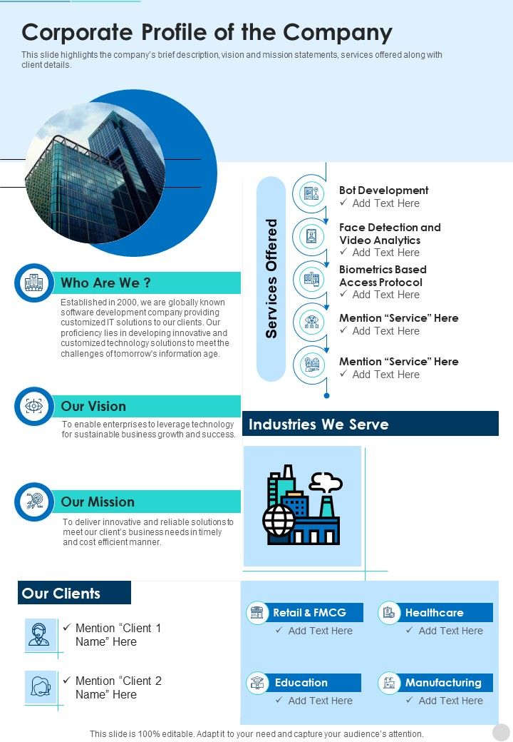 Corporate_Profile_Of_The_Company_One_Pager_Documents_Slide_1.jpg