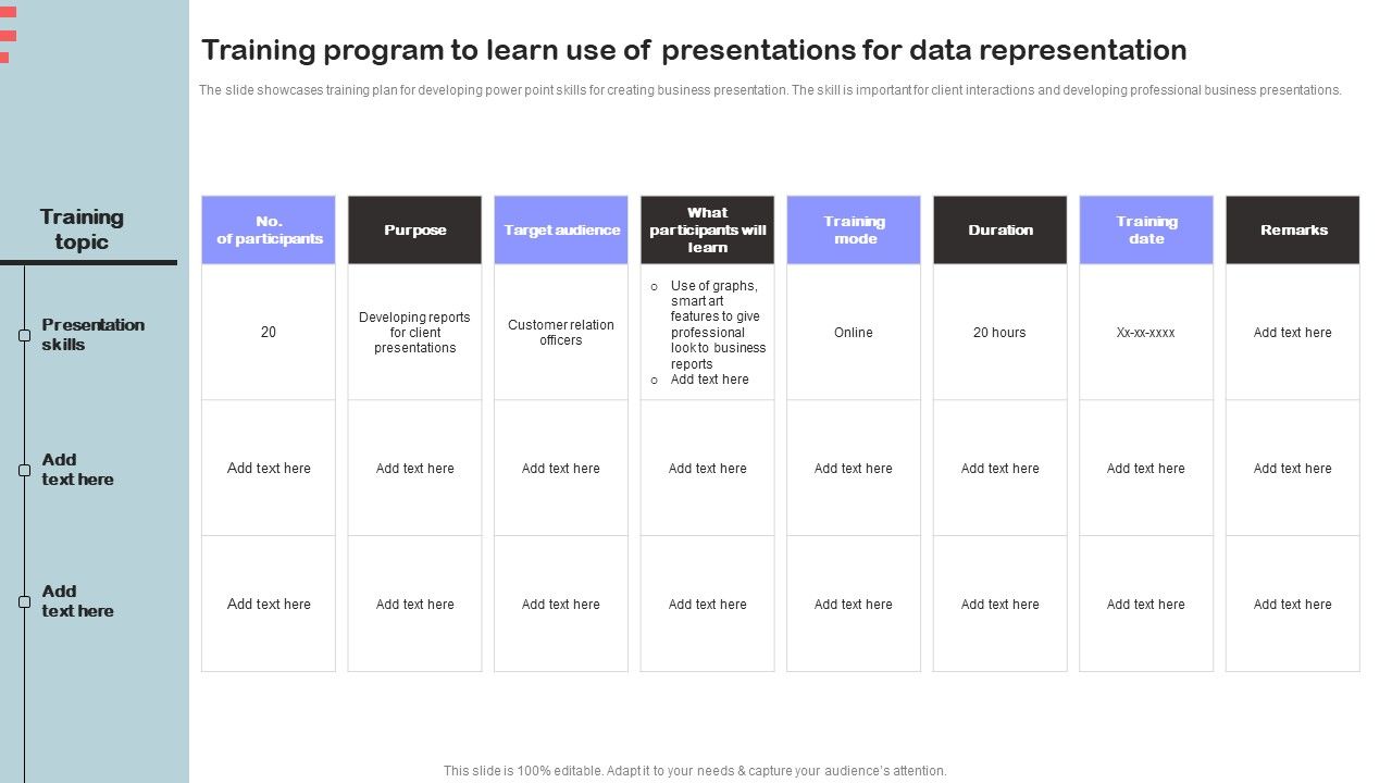 Corporate_Training_Program_Training_Program_To_Learn_Use_Of_Presentations_For_Data_Representation_Summary_PDF_Slide_1.jpg