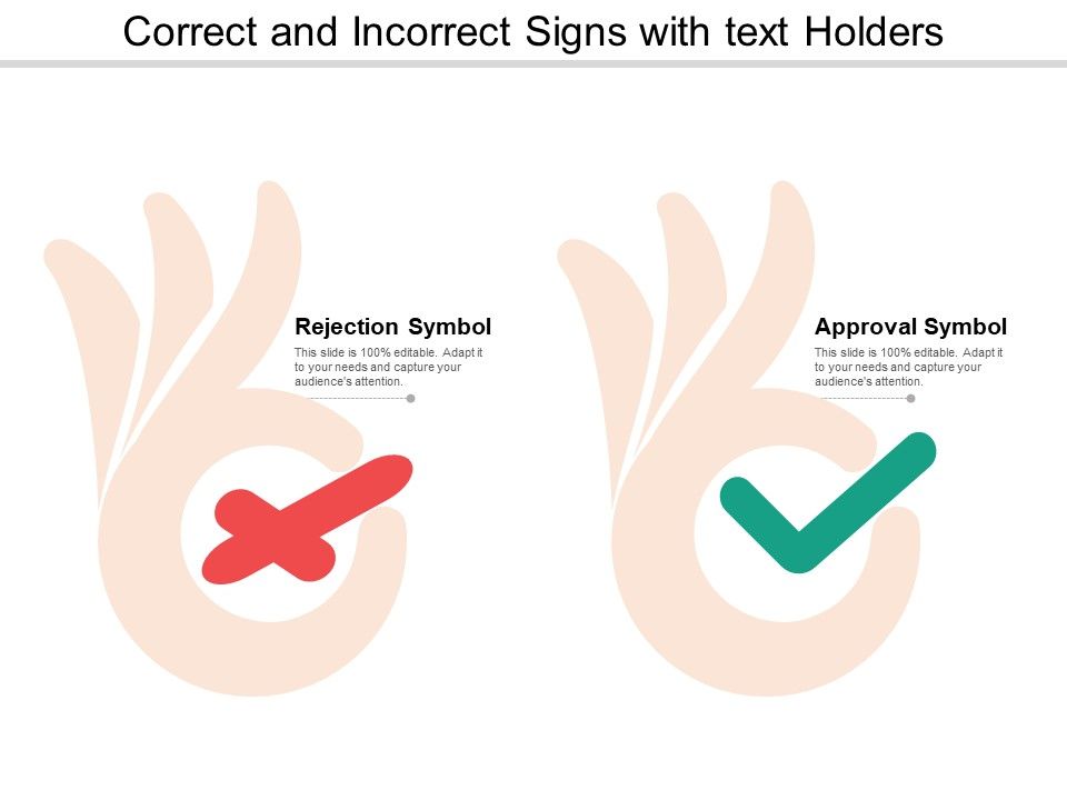 Correct_And_Incorrect_Signs_With_Text_Holders_Ppt_PowerPoint_Presentation_Professional_Backgrounds_Slide_1.jpg