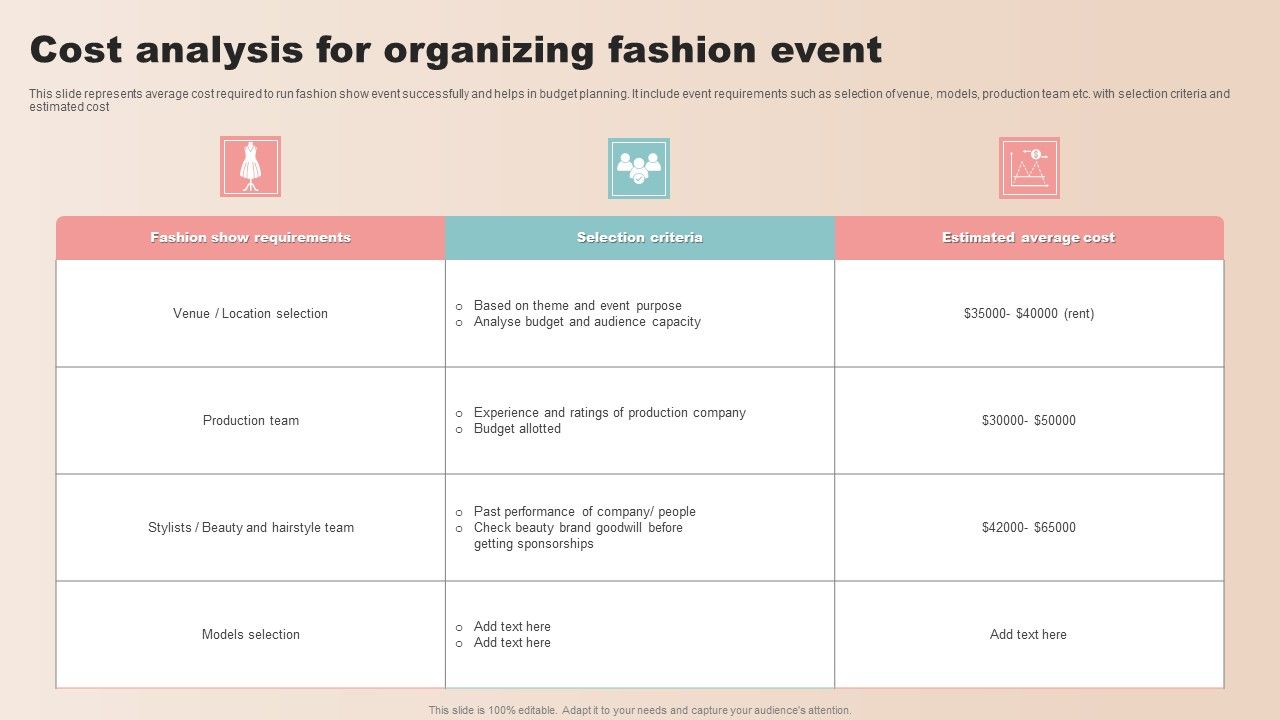 Cost_Analysis_For_Organizing_Fashion_Event_Portrait_PDF_Slide_1.jpg