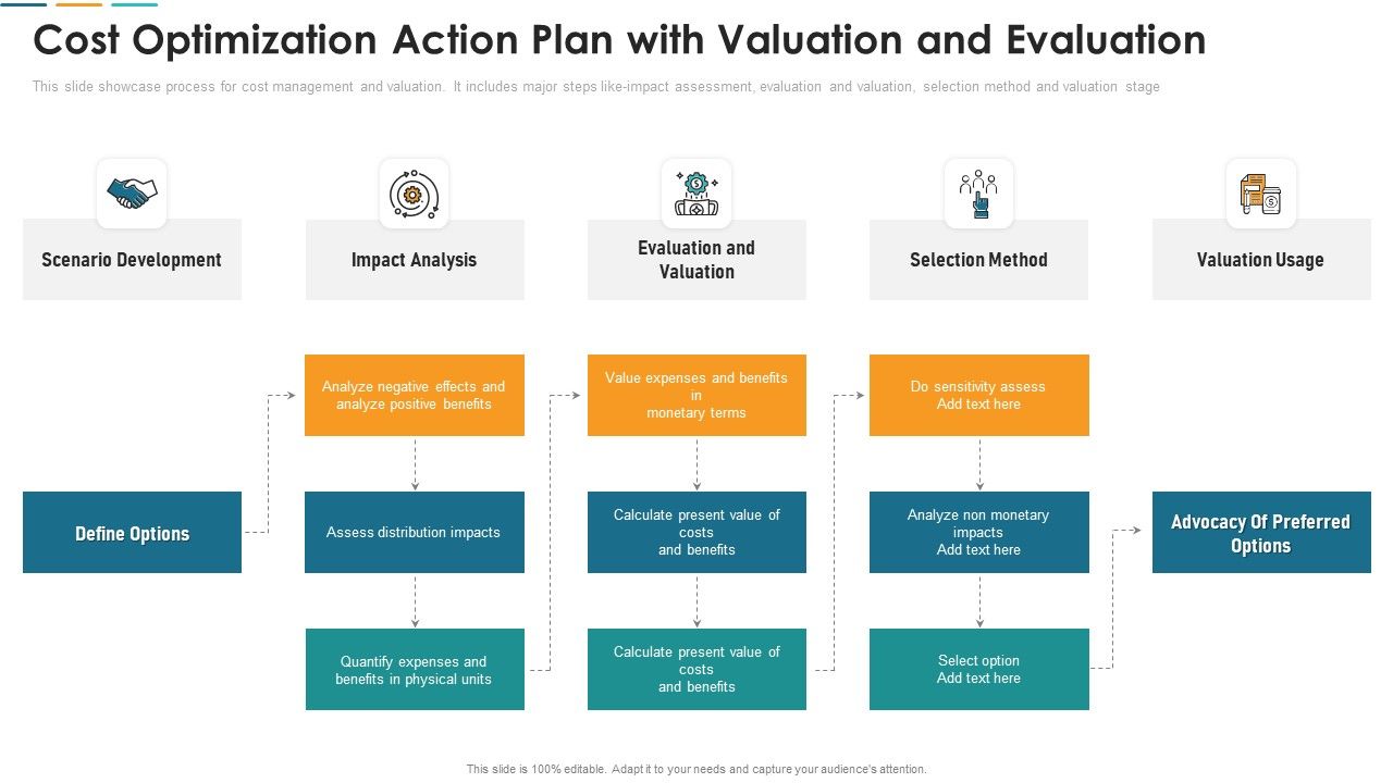 Cost_Optimization_Action_Plan_With_Valuation_And_Evaluation_Diagrams_PDF_Slide_1.jpg