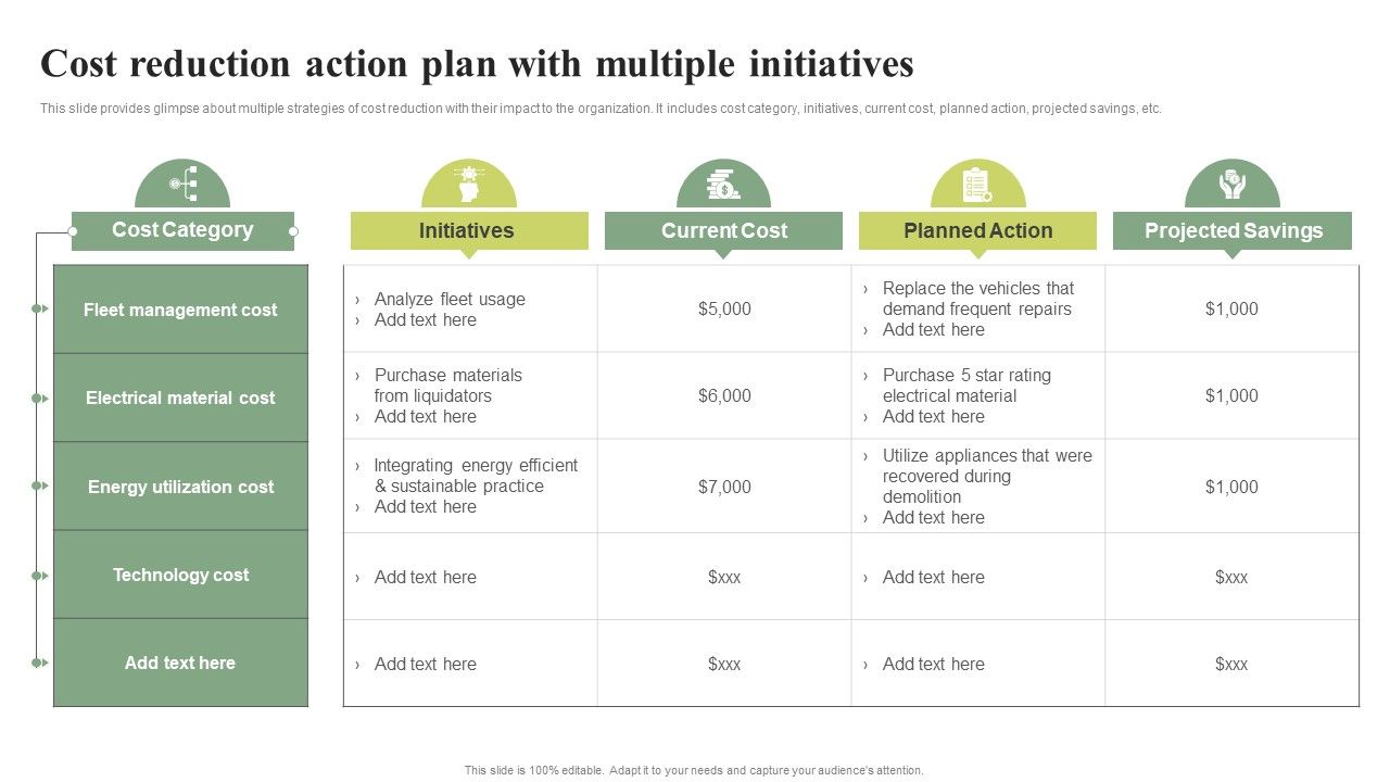Cost_Reduction_Action_Plan_With_Multiple_Initiatives_Effective_Planning_For_Monetary_Professional_PDF_Slide_1.jpg