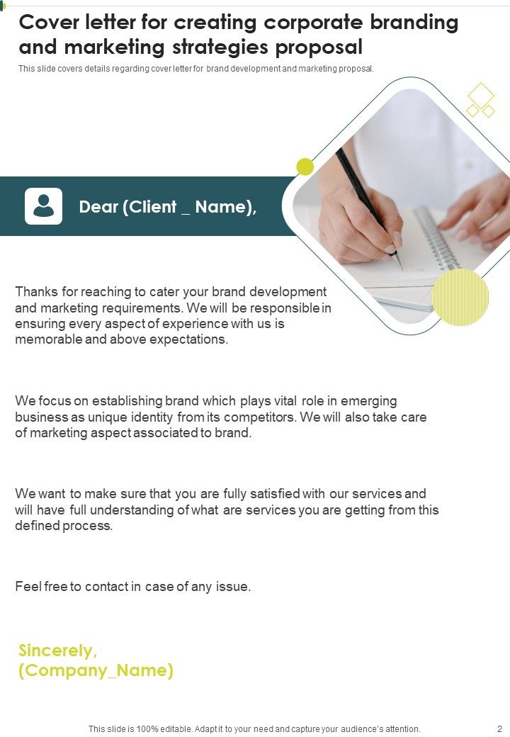Creating Corporate Branding And Marketing Strategies Proposal Example Document Report Doc Pdf Ppt