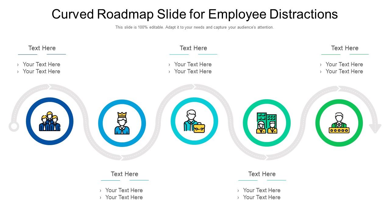 Curved_Roadmap_Slide_For_Employee_Distractions_Ppt_PowerPoint_Presentation_Gallery_Themes_PDF_Slide_1.jpg