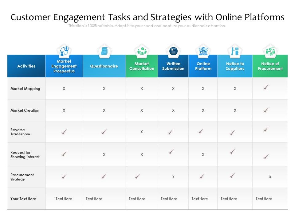 Customer_Engagement_Tasks_And_Strategies_With_Online_Platforms_Ppt_PowerPoint_Presentation_Gallery_Background_Designs_PDF_Slide_1.jpg