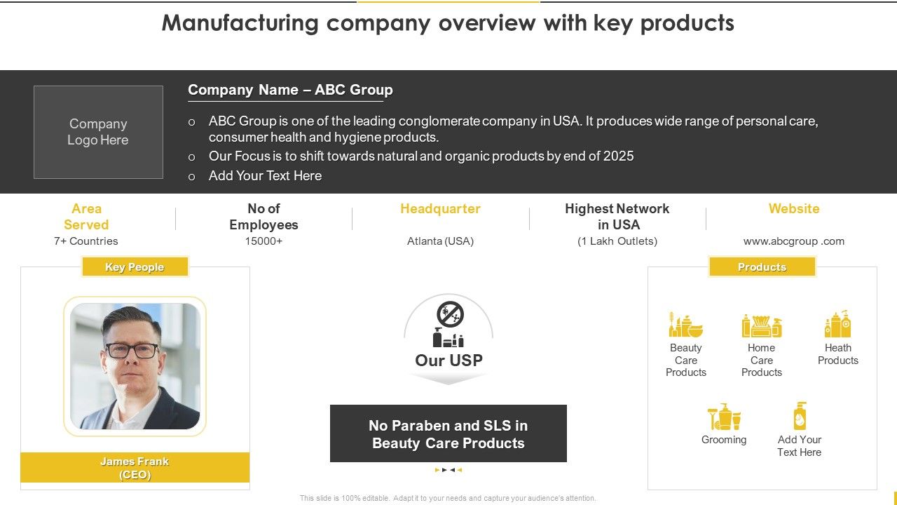 Customer_Goods_Production_Manufacturing_Company_Overview_With_Key_Infographics_PDF_Slide_1.jpg