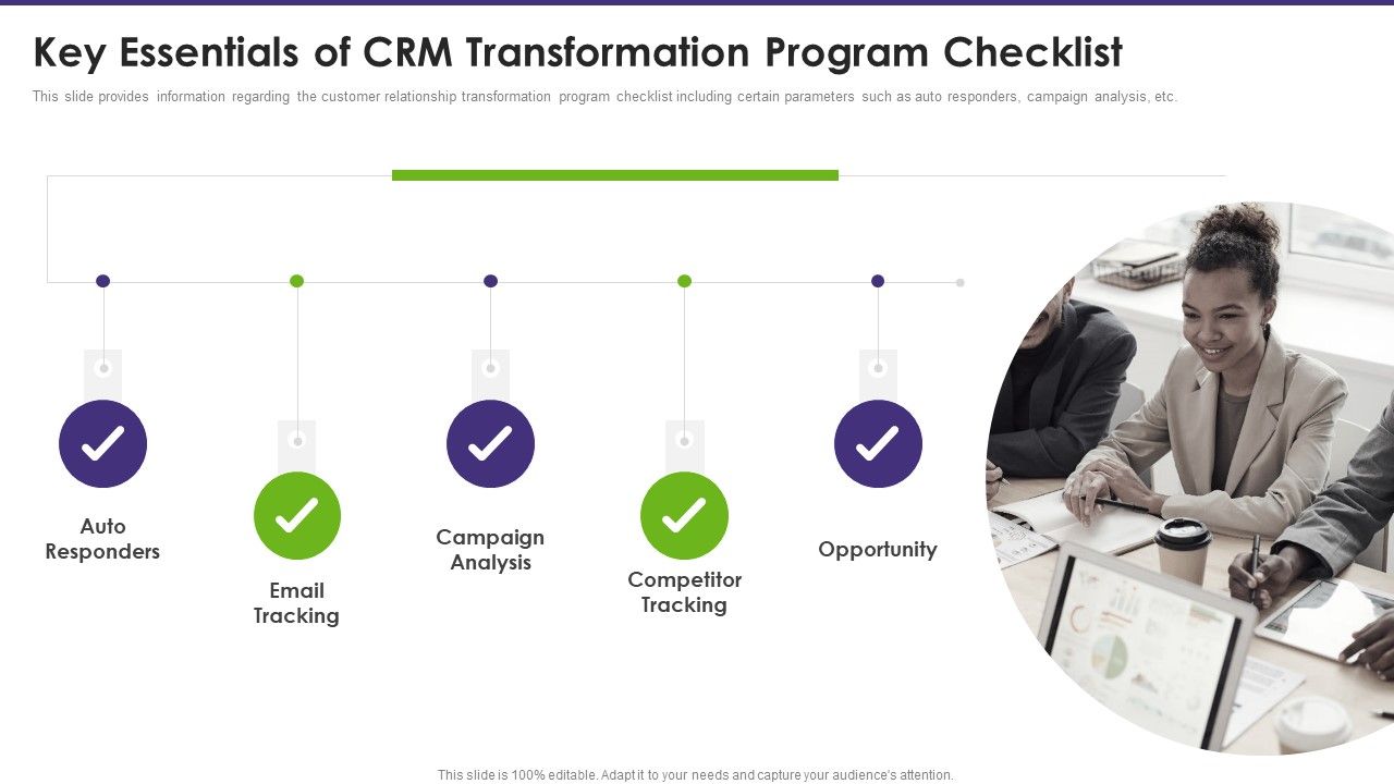 Customer_Relationship_Management_Key_Essentials_Of_CRM_Transformation_Program_Checklist_Graphics_PDF_Slide_1.jpg