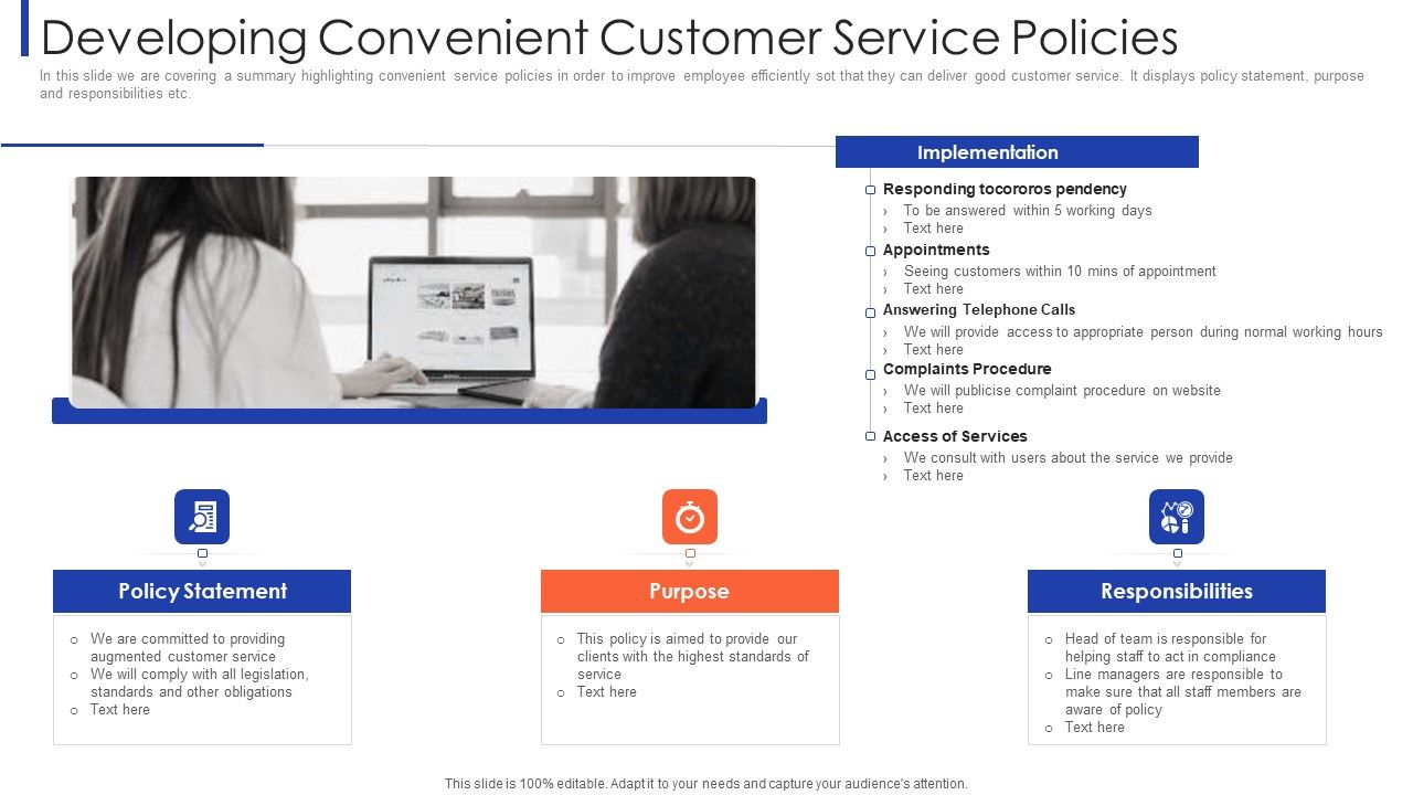 Customer_Relationship_Strategy_For_Building_Loyalty_Developing_Convenient_Customer_Service_Policies_Guidelines_PDF_Slide_1.jpg