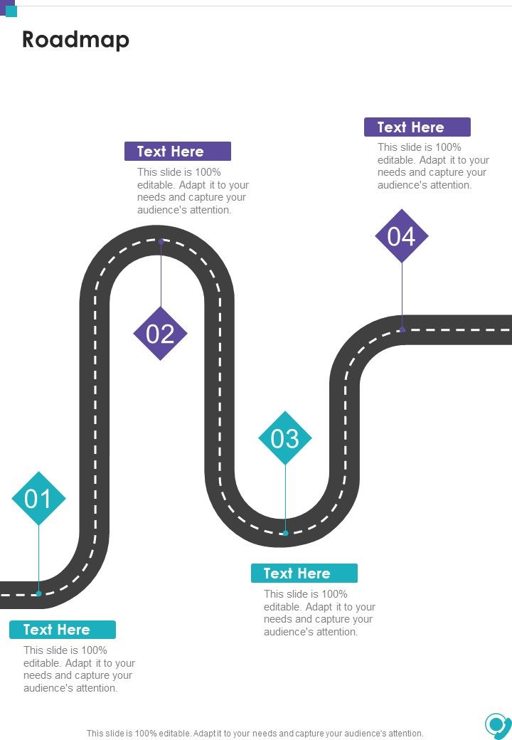 Customer Service Center Proposal Roadmap One Pager Sample Example Document Slide01