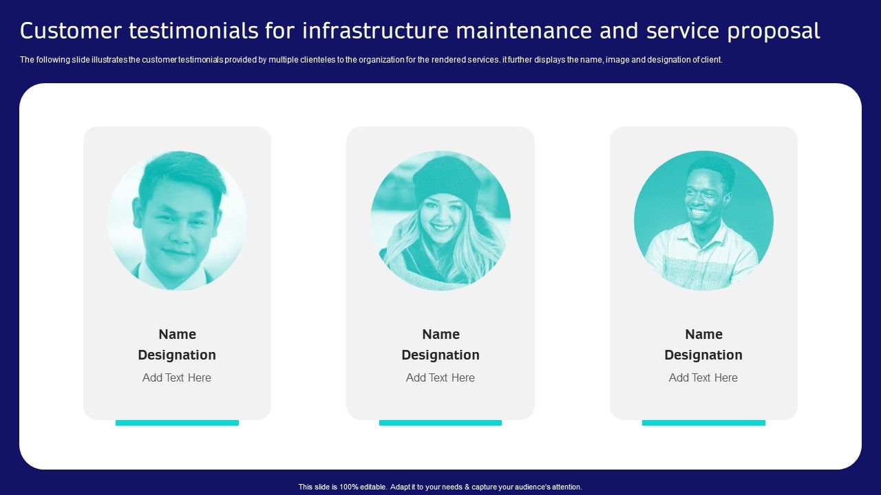 Customer_Testimonials_For_Infrastructure_Maintenance_And_Service_Proposal_Structure_PDF_Slide_1.jpg