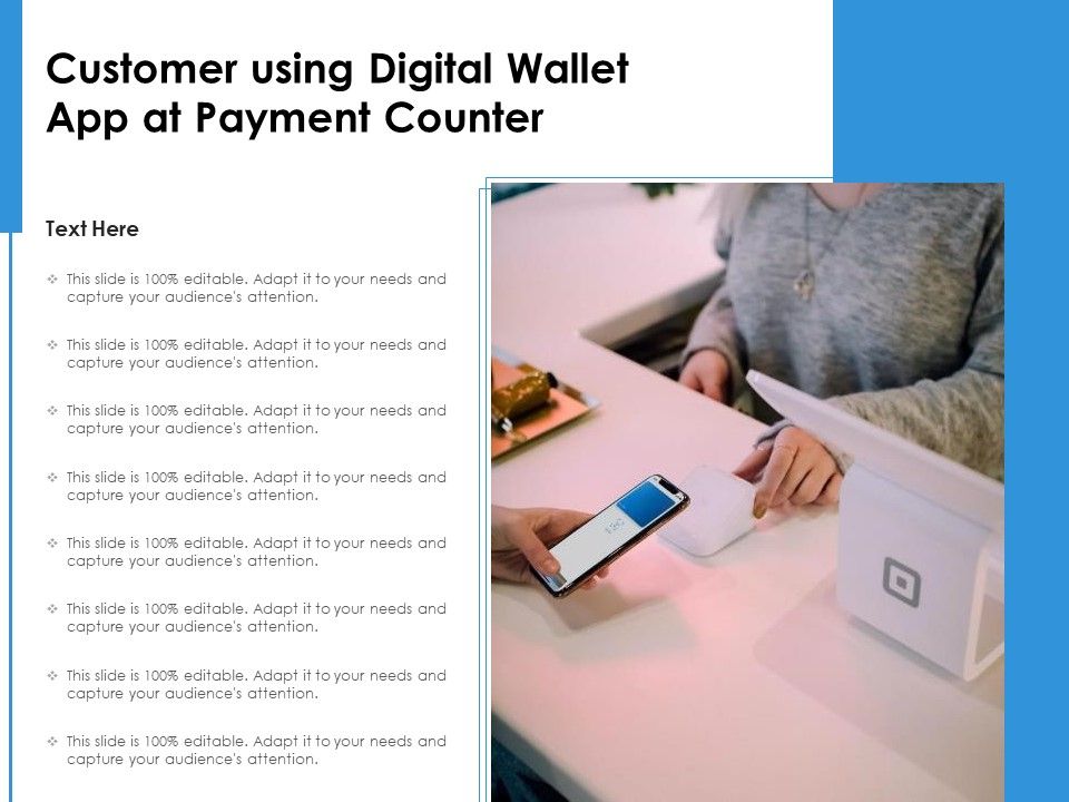 Customer_Using_Digital_Wallet_App_At_Payment_Counter_Ppt_PowerPoint_Presentation_Model_Format_PDF_Slide_1.jpg