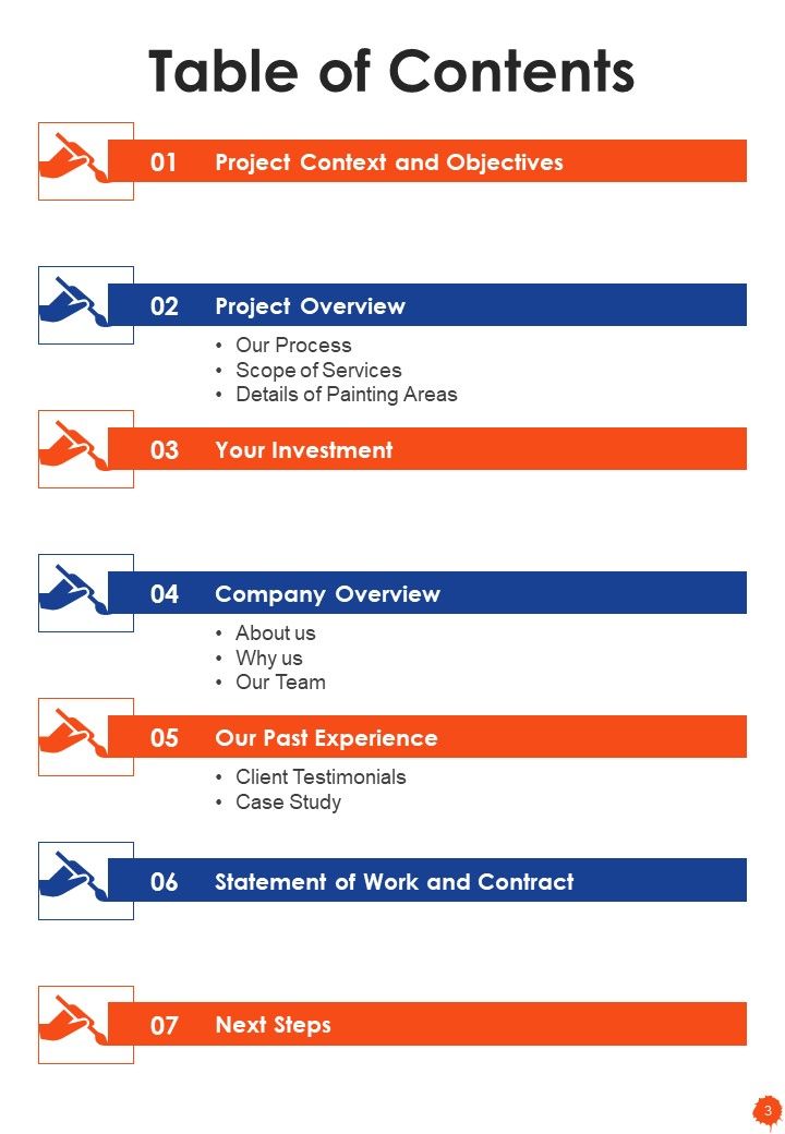 Customized Painting Service Proposal Example Document Report Doc Pdf Ppt