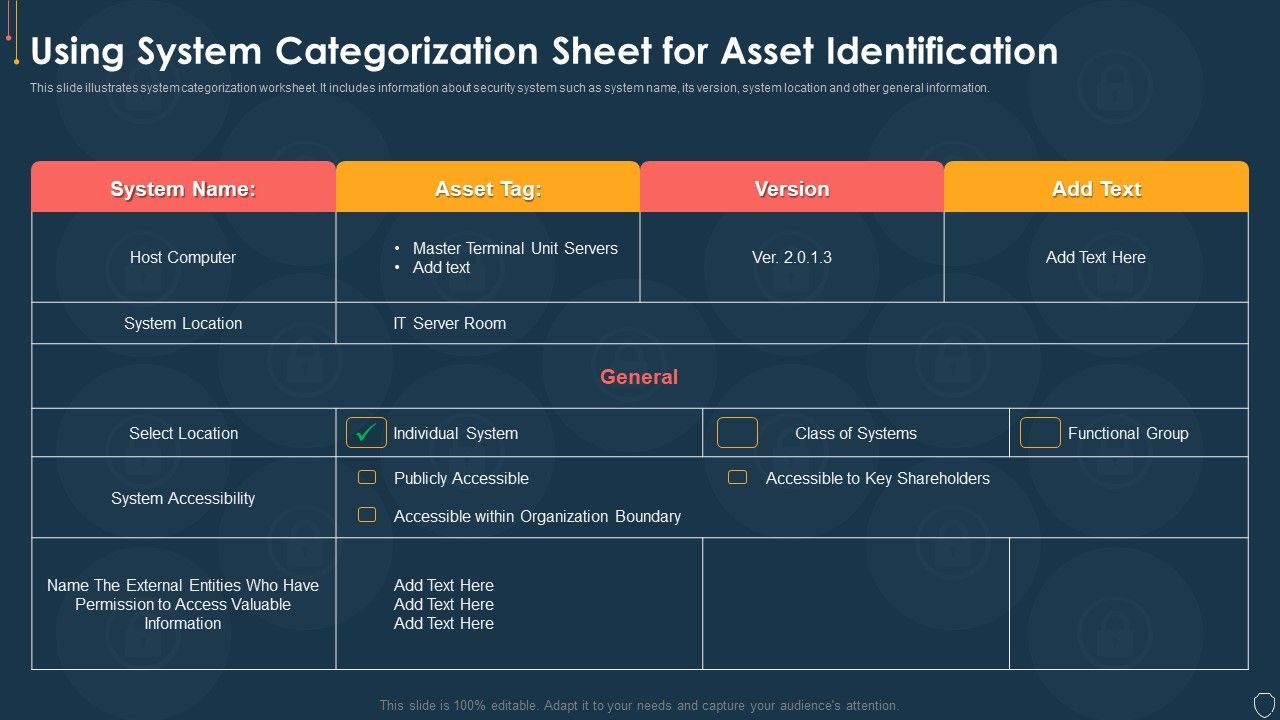 Cyber_Security_Risk_Management_Plan_Using_System_Categorization_Sheet_For_Asset_Identification_Template_PDF_Slide_1.jpg