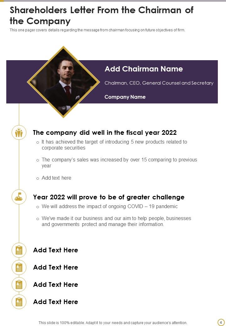 Cybersecurity Annual Report Of The Company 2021 2022 One Pager Documents