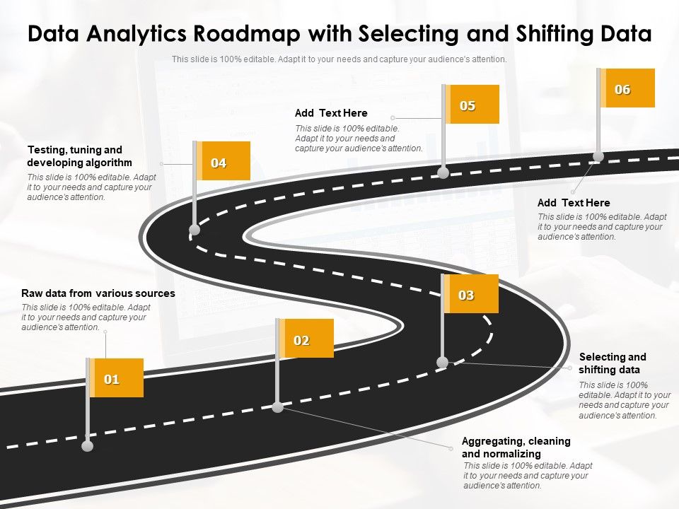 Data_Analytics_Roadmap_With_Selecting_And_Shifting_Data_Ppt_PowerPoint_Presentation_File_Designs_PDF_Slide_1.jpg