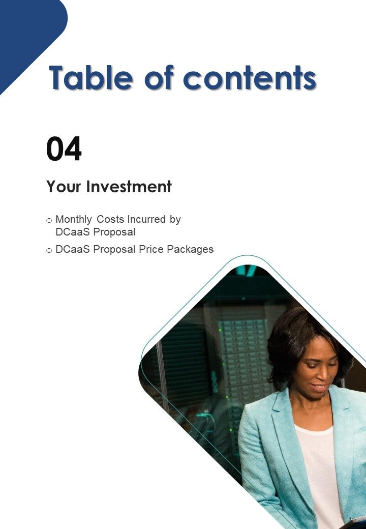 Data Center Services Contractor Bid Proposal Example Document Report Doc Pdf Ppt