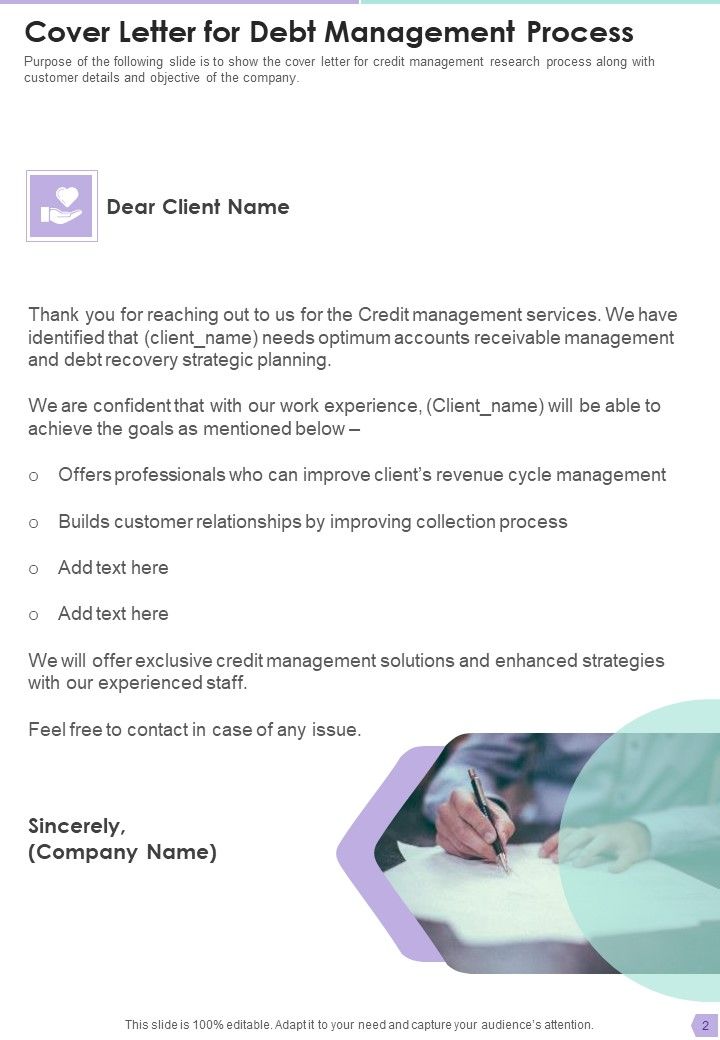 Debt Management Process Proposal Example Document Report Doc Pdf Ppt