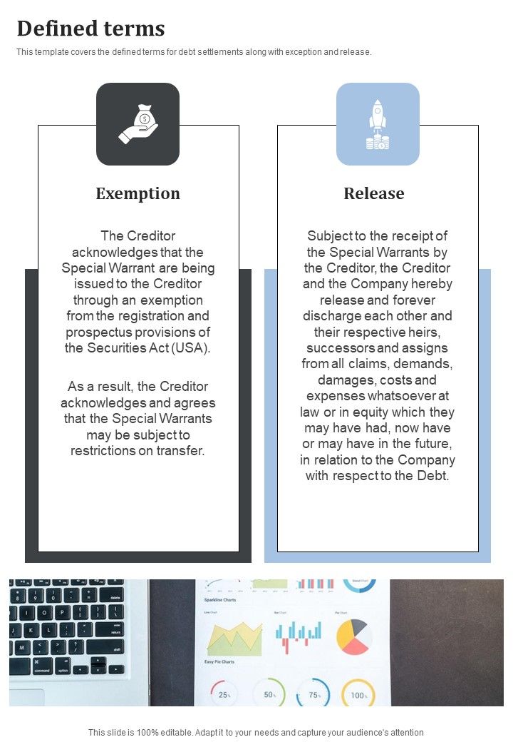 Defined_Terms_Moneylenders_To_Consider_Loan_Settlement_One_Pager_Sample_Example_Document_Slide_1.jpg