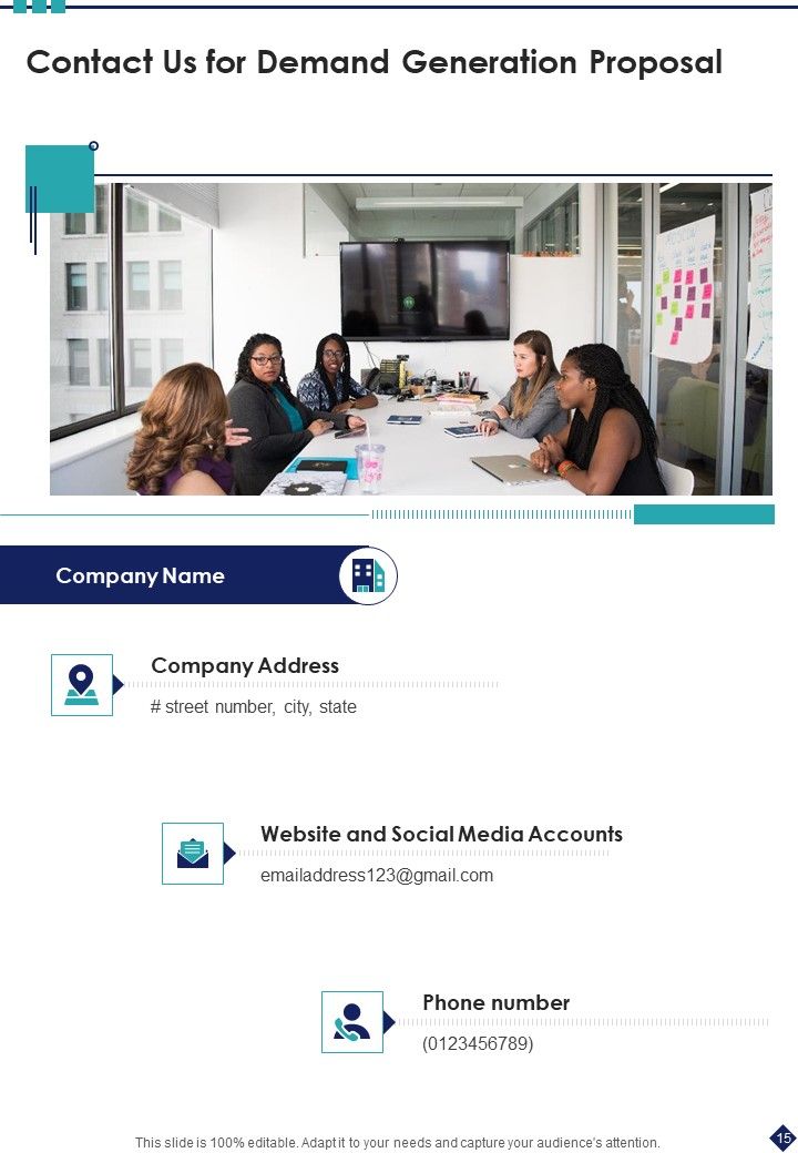 Demand Generation Proposal Example Document Report Doc Pdf Ppt