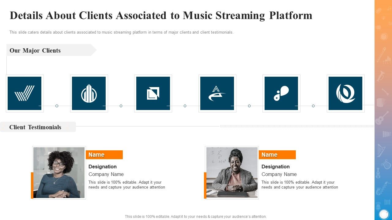 Details_About_Clients_Associated_To_Music_Streaming_Platform_Sample_PDF_Slide_1.jpg