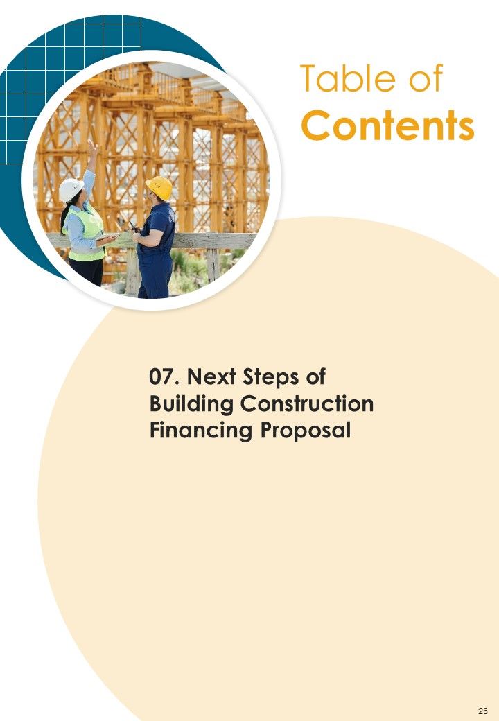 Developing Construction Funding Proposal Example Document Report Doc Pdf Ppt