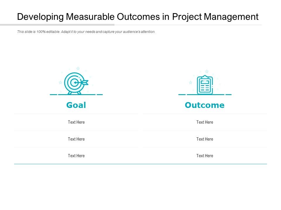 Developing_Measurable_Outcomes_In_Project_Management_Ppt_PowerPoint_Presentation_Portfolio_Graphics_Example_Slide_1.jpg