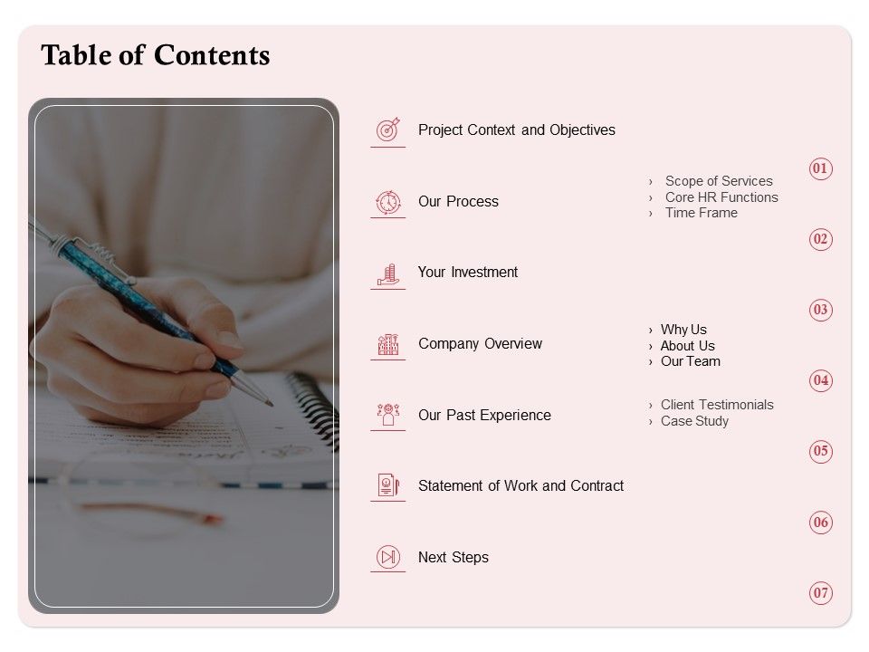 Development_And_Implementation_Table_Of_Contents_Ppt_Summary_PDF_Slide_1.jpg