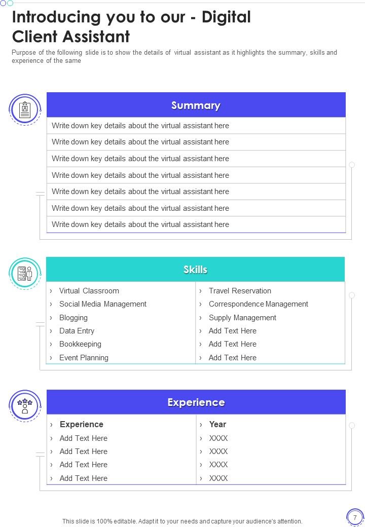 Digital Client Assistant Proposal Example Document Report Doc Pdf Ppt