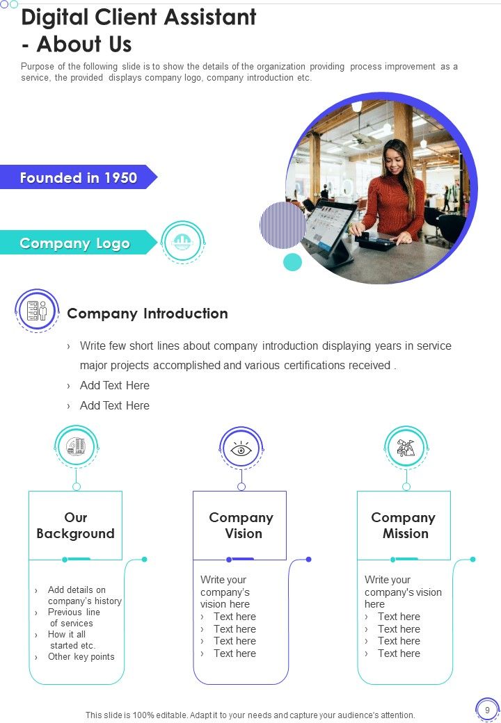 Digital Client Assistant Proposal Example Document Report Doc Pdf Ppt