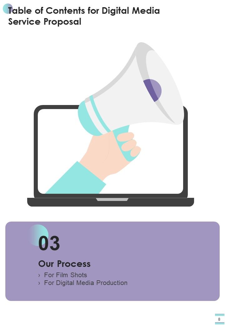 Digital Media Service Proposal Example Document Report Doc Pdf Ppt