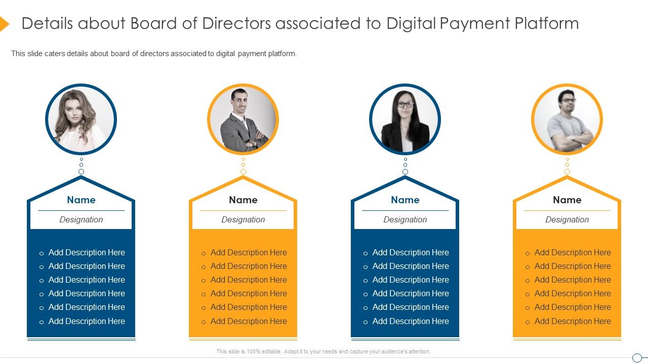 Digital_Payment_Firm_Investment_Pitch_Deck_Details_About_Board_Of_Directors_Associated_To_Digital_Payment_Platform_Elements_PDF_Slide_1.jpg