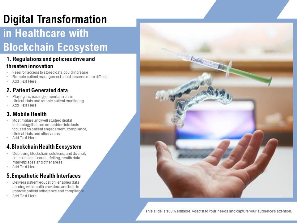 Digital_Transformation_In_Healthcare_With_Blockchain_Ecosystem_Ppt_PowerPoint_Presentation_Gallery_Information_Slide_1.jpg