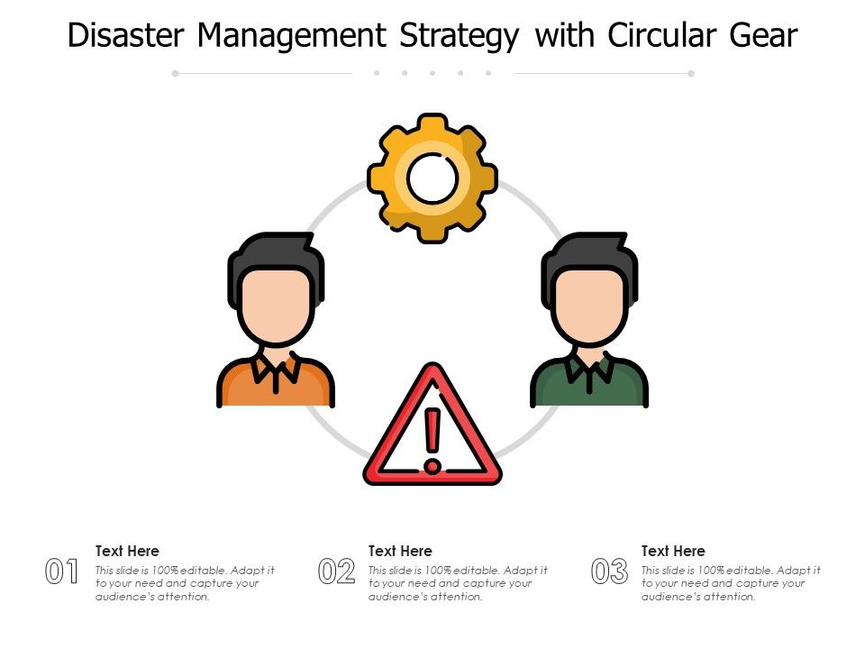 Disaster_Management_Strategy_With_Circular_Gear_Ppt_PowerPoint_Presentation_File_Layout_PDF_Slide_1.jpg