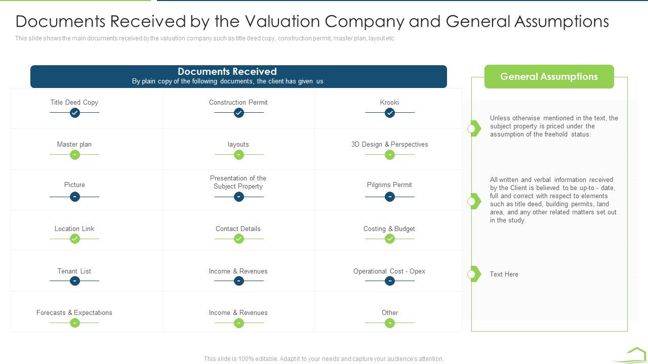 Documents_Received_By_The_Valuation_Company_And_General_Assumptions_Budget_Microsoft_PDF_Slide_1.jpg