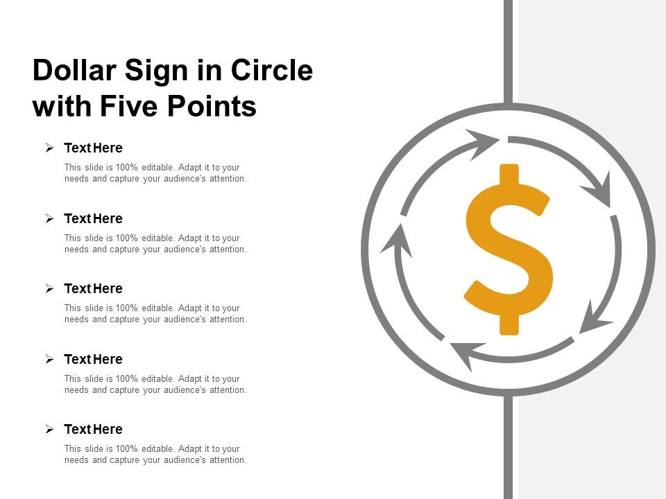 Dollar_Sign_In_Circle_With_Five_Points_Ppt_PowerPoint_Presentation_Layouts_Styles_Slide_1.jpg